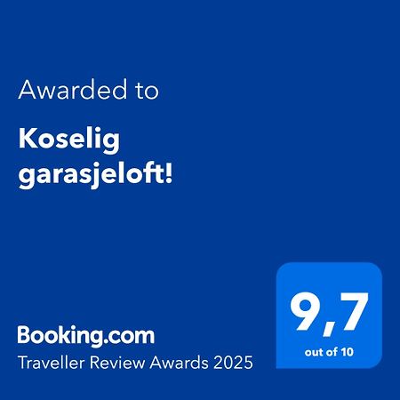 Koselig Garasjeloft! Appartement Langevag Buitenkant foto